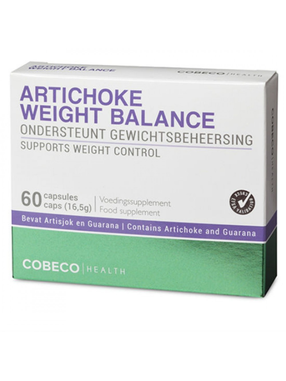 COBECO WEIGHT BALANCE 60 CAPS FLATPACK EN/NL 8717344176507