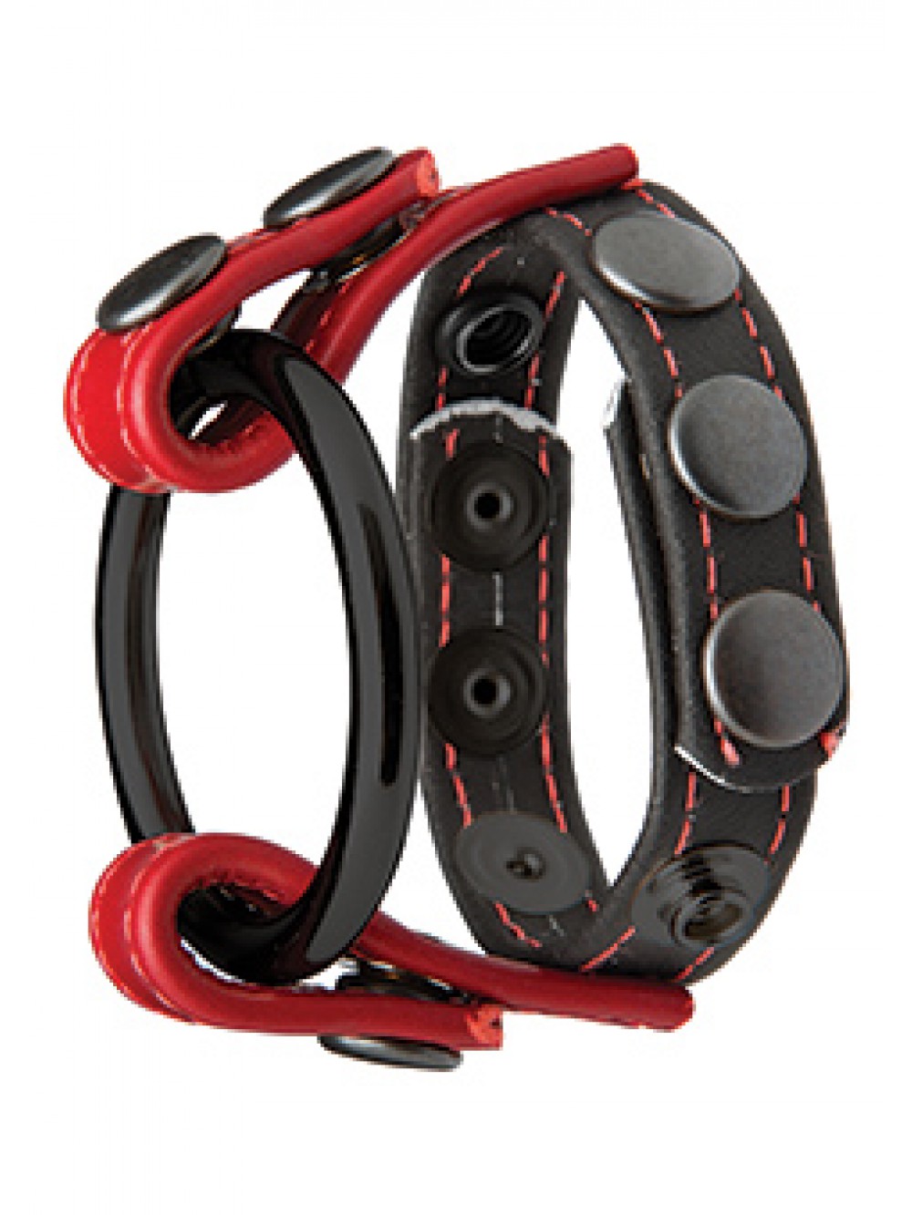 COCK & BALL MASTER`S RINGS BLACK 0782421060152