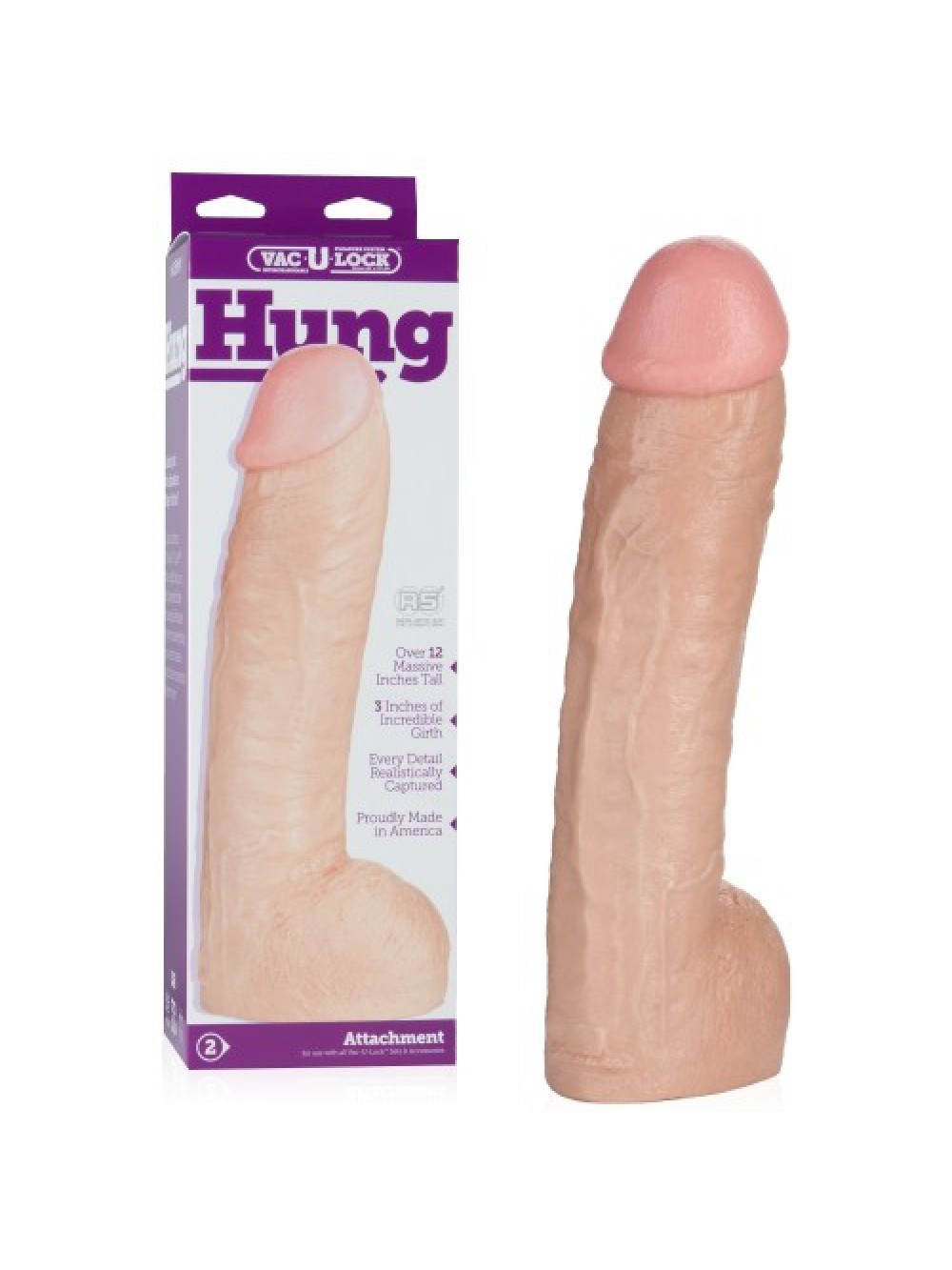REALISTIC HUNG VAC-U-LOCK WHITE