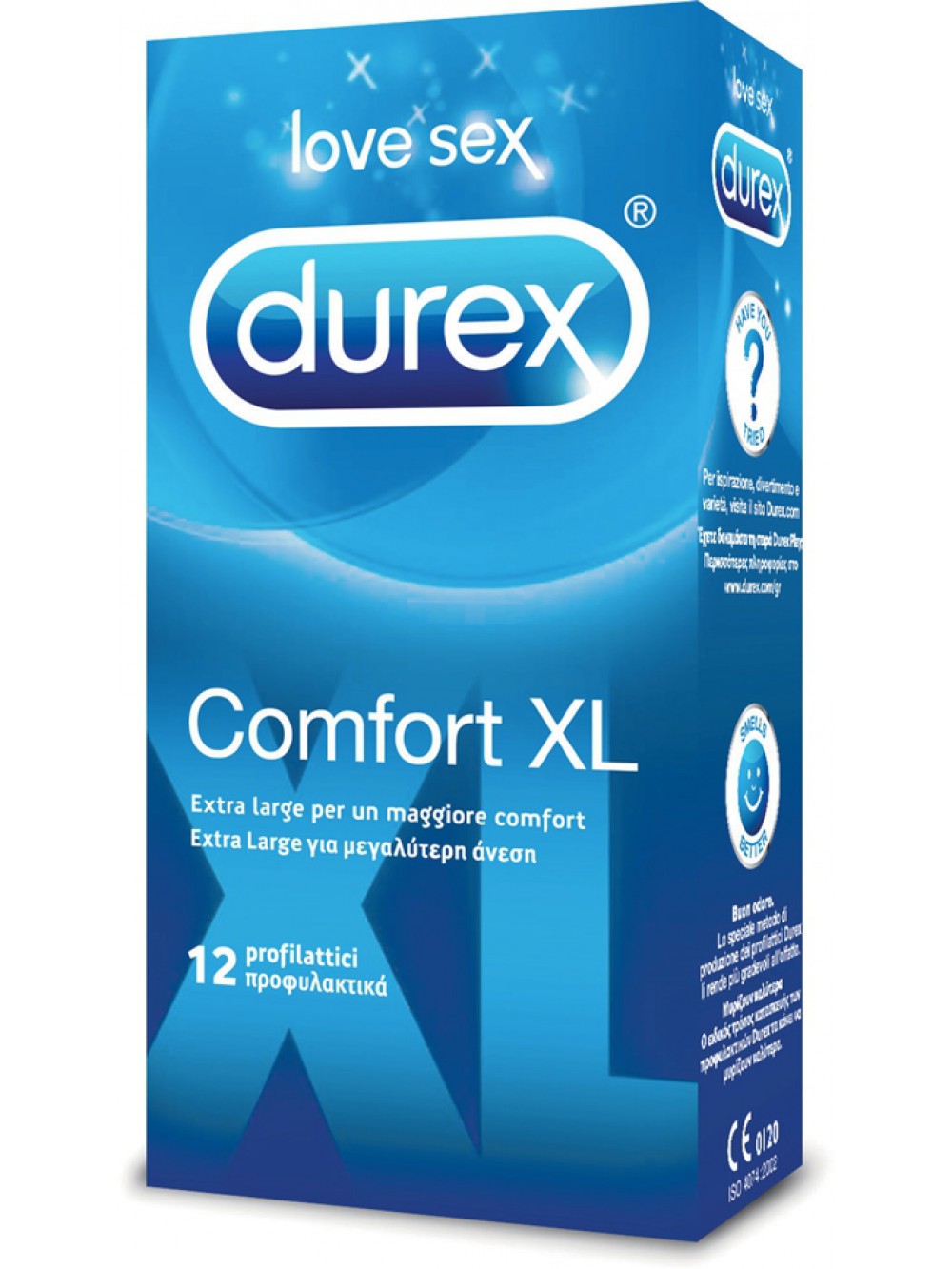 Durex Comfort XL 12 preservativi 5038483444962