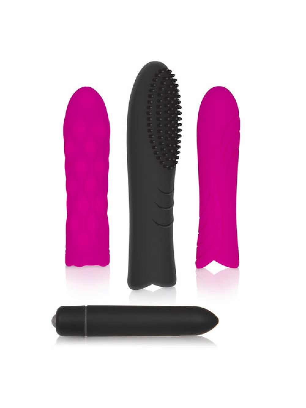 Evolved Trio Pleasure Sleeve Kit With Bullet 844477009919