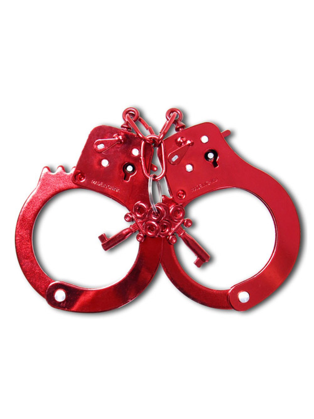 Fetish Fantasy Series Anodized Cuffs Red 603912273847
