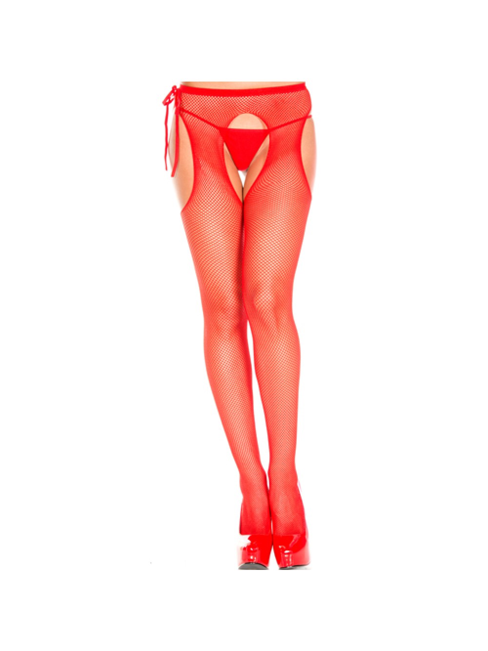 Fishnet seamless suspenders. 4711168079048