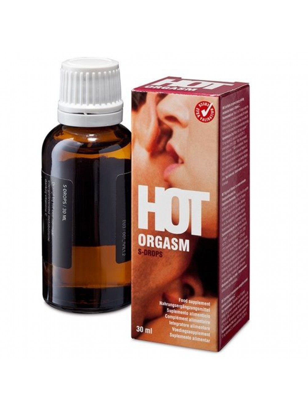 HOT ORGASM DROPS 30 ML 8718546540035