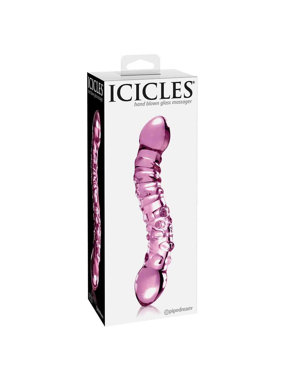 ICICLES DOUBLE GLASS DILDO N55