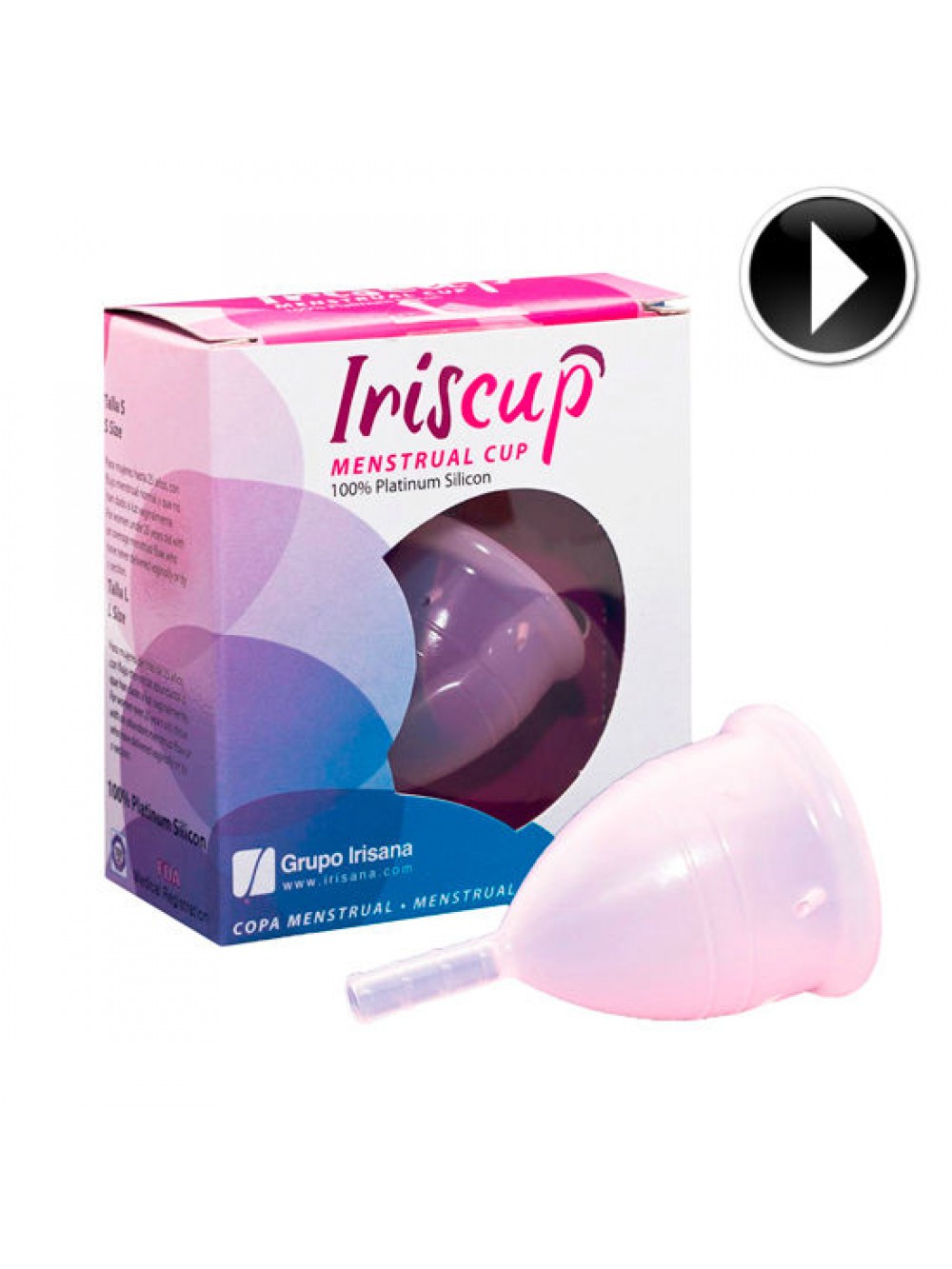 IRISCUP COPA MESTRUAL ROSA GRANDE 8463721303409