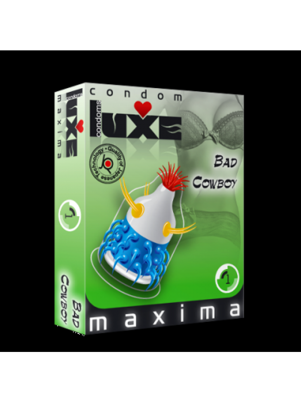 Luxe Condom Bad Cowboy 6934439713221 