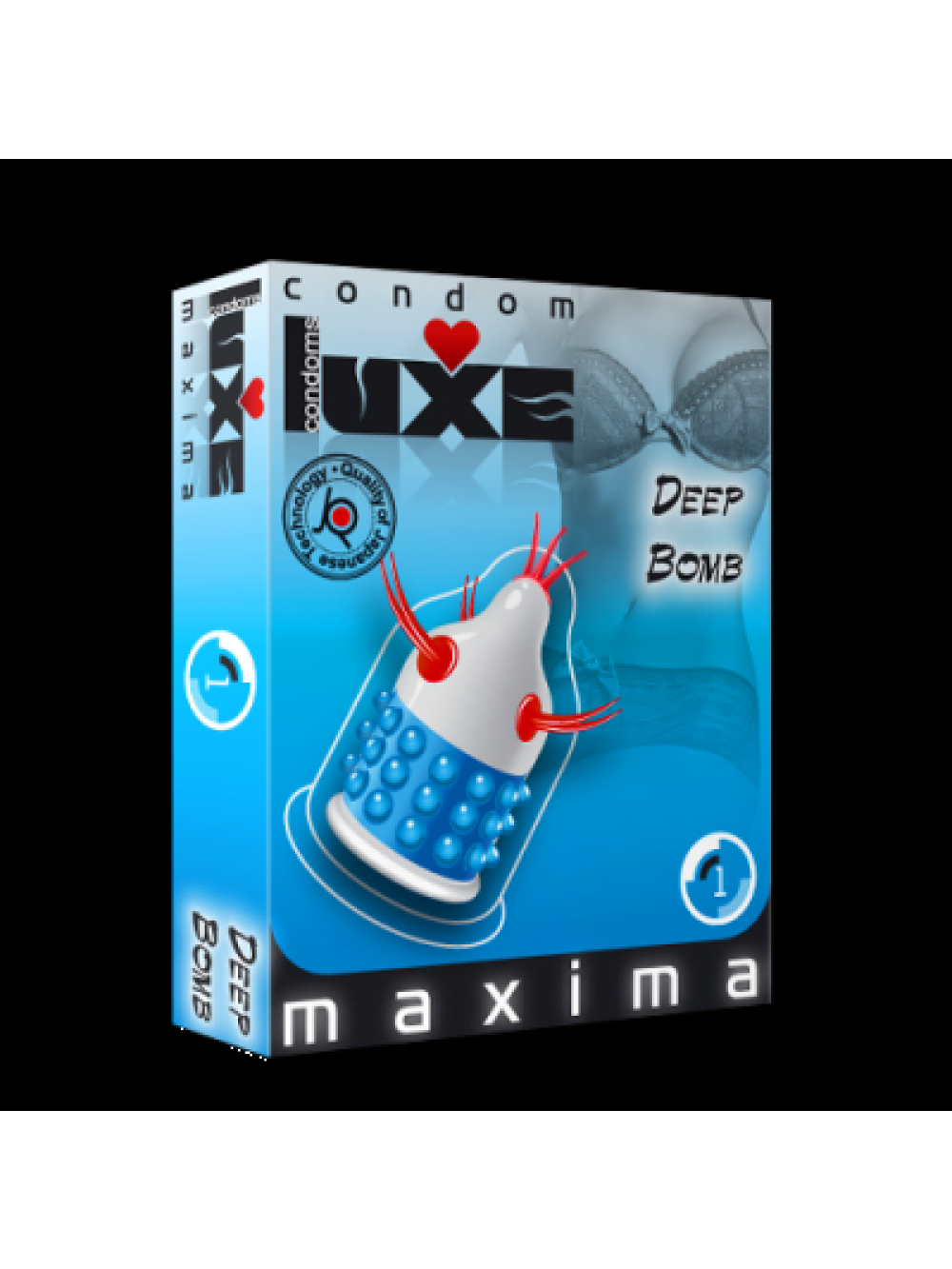 Luxe Condom Deep Bomb  6934439713283 