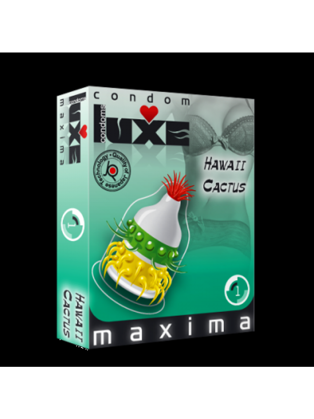 Luxe Condom Hawaii Cactus  6934439713344