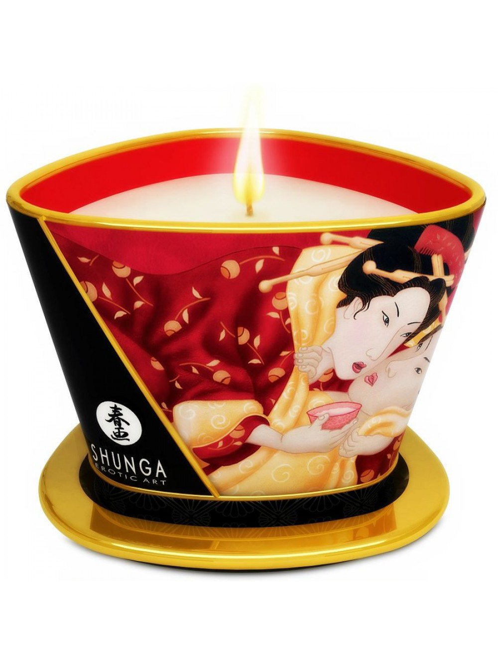 MINI CARESS BY CANDLELIGHT MASSAGE CANDLE  ROMANCE WINE 697309045087