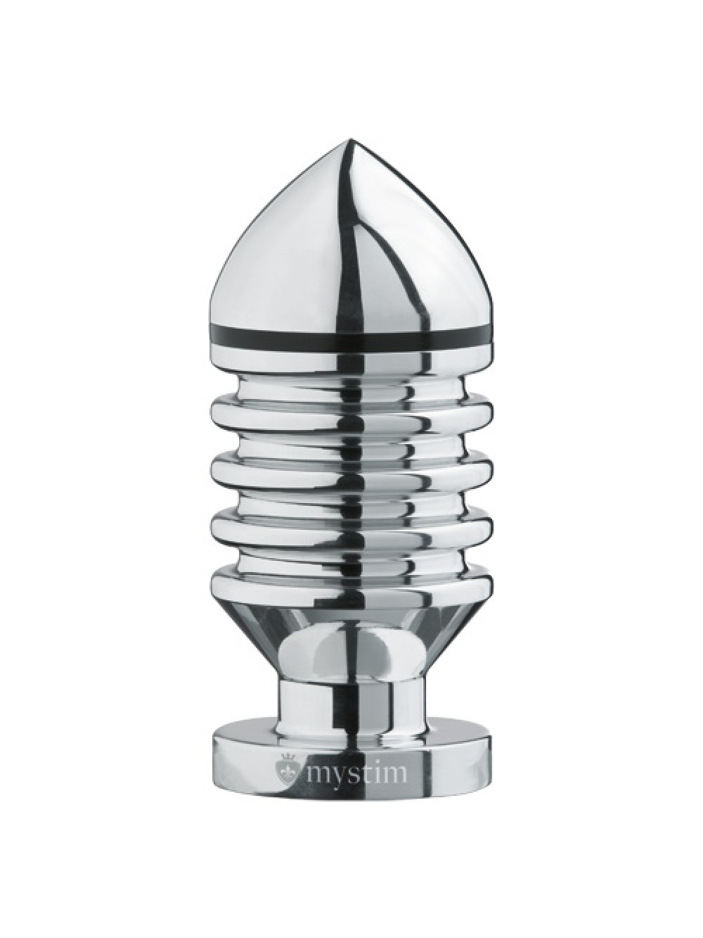 MyStim Hector Helix Large Aluminium Butt Plug 4260152462156