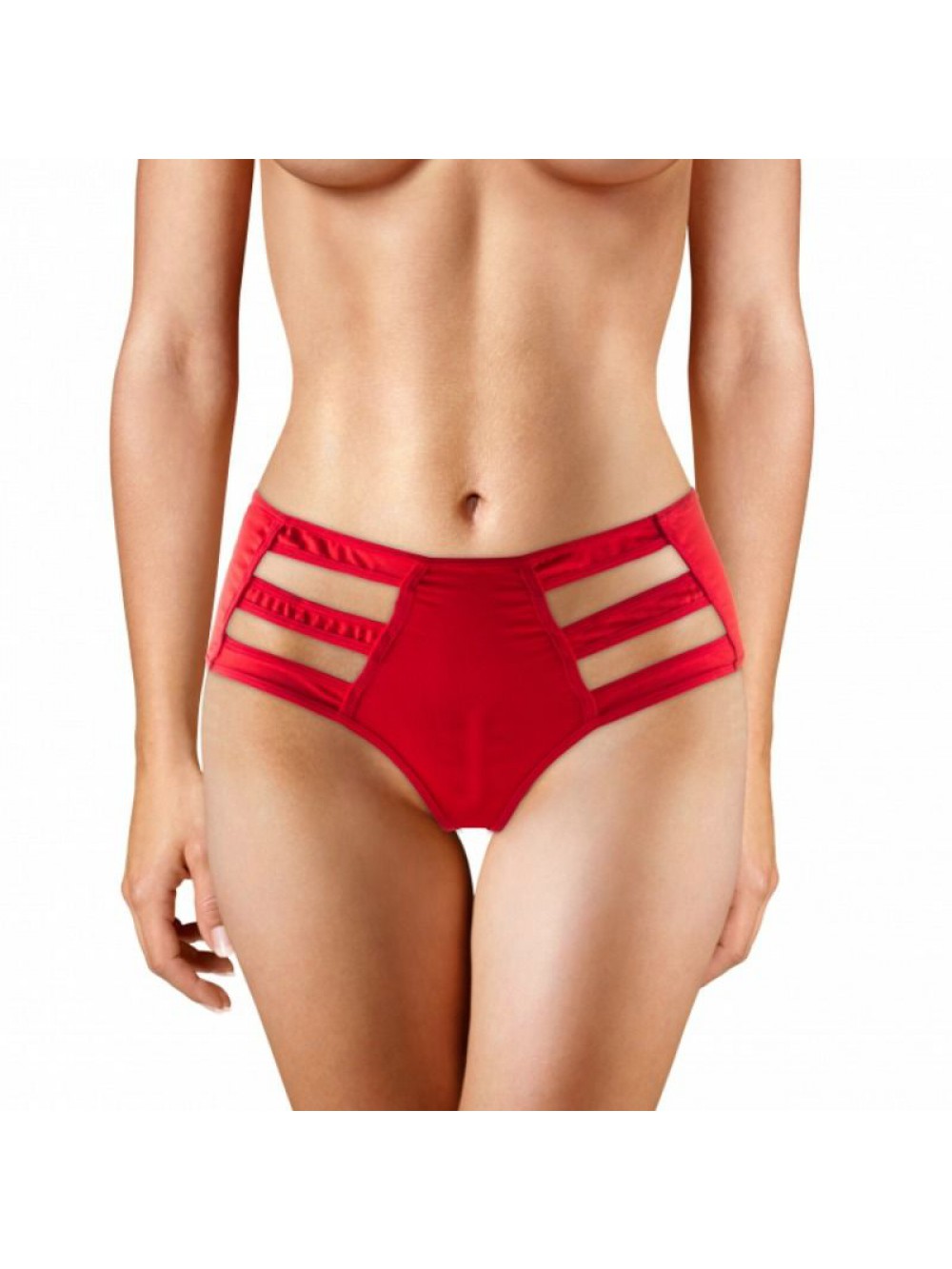 OUCH! BOW SEXY VIBRATING PANTY-RED 8714273301444