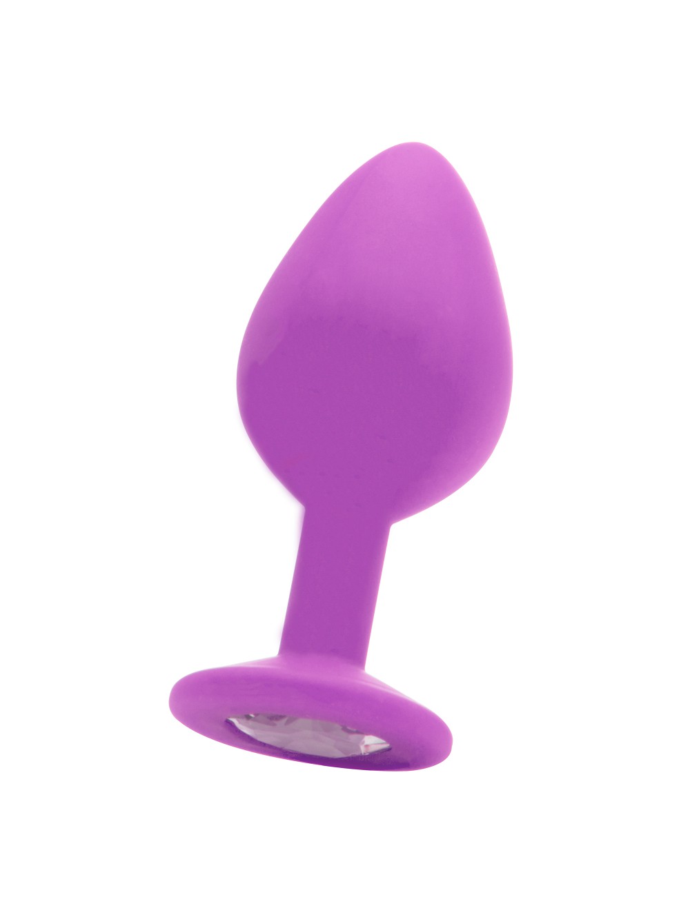 LARGE DIAMOND BUTT PLUG PURPLE