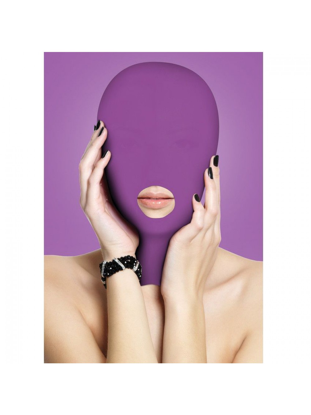 OUCH SUBMISSION MASK PURPLE 8714273949608