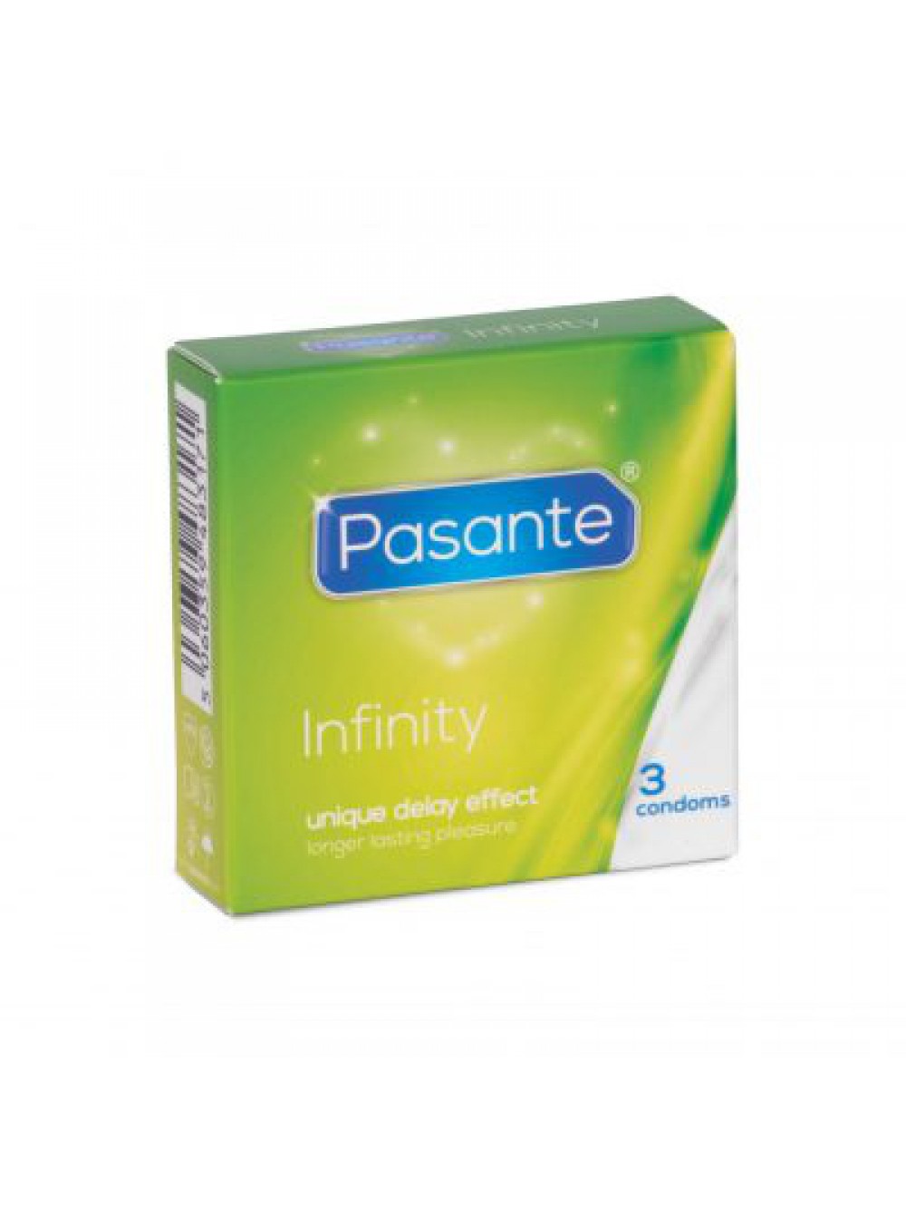 Pasante Infinity / Delay 3 p. condoms 5060150680687