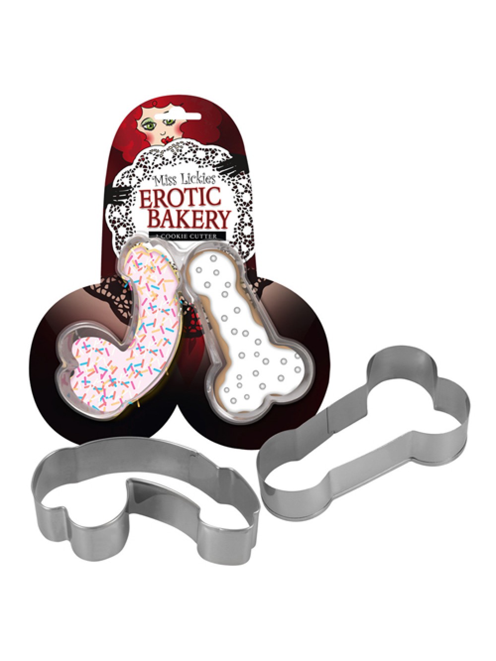 Penis-Shaped Cookie Cutter - Set of 2 4024144770922