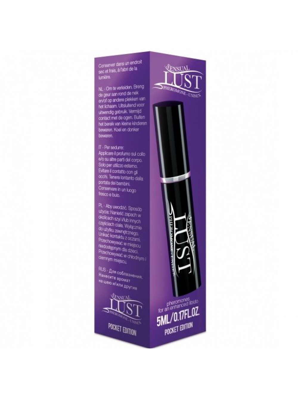 PHARMAQUEST FEMALE SPRAY SENSUAL LUST PHEROMONE UNISEX 5ML 8714273798060