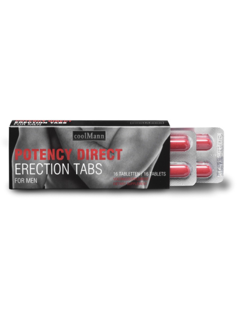 Potency Direct Erection Tabs 8717344179898
