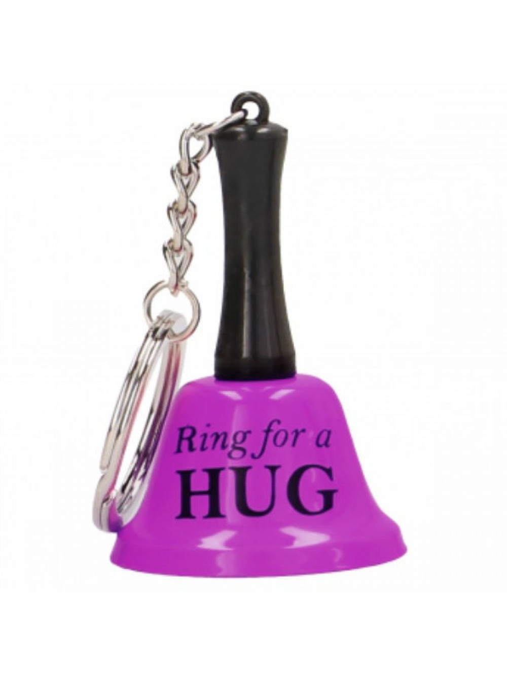 RING FOR A HUG PURPLE KEYRING 8714273941442