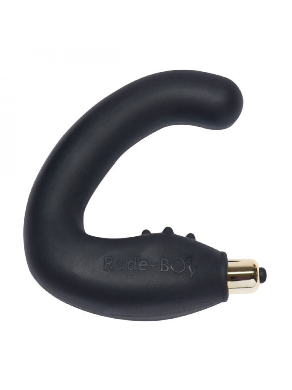 RUDE-BOY 7 SPEED VIBRATING MASSAGER BLACK 811041011586