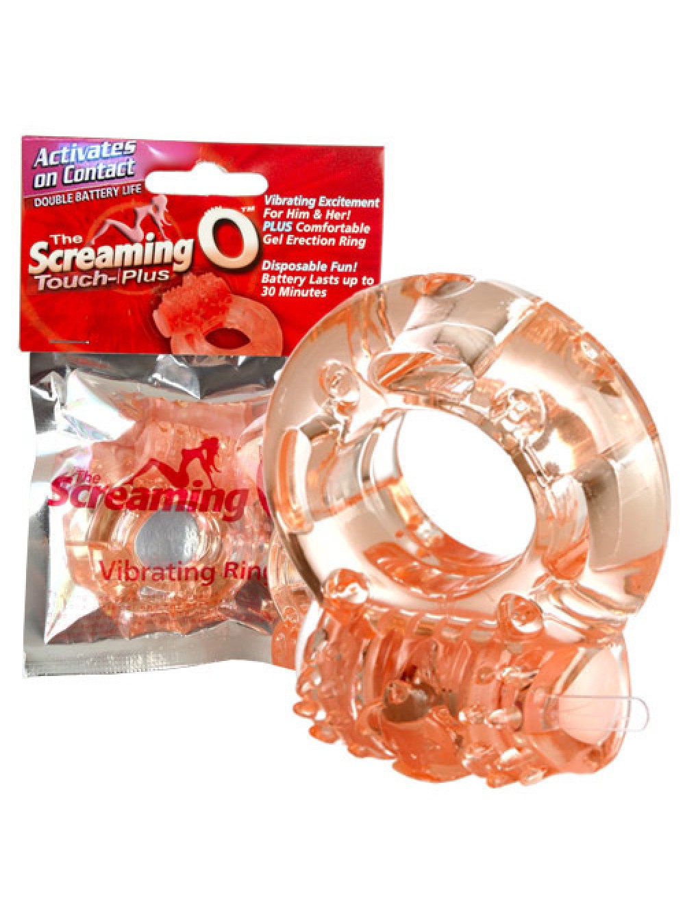 Screaming O Touch Plus Vibrating Cock Ring 854885001238