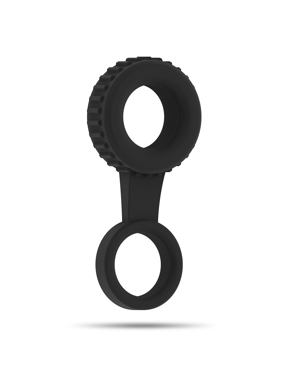 SONO N47 COCK AND TESTICLE RING BLACK