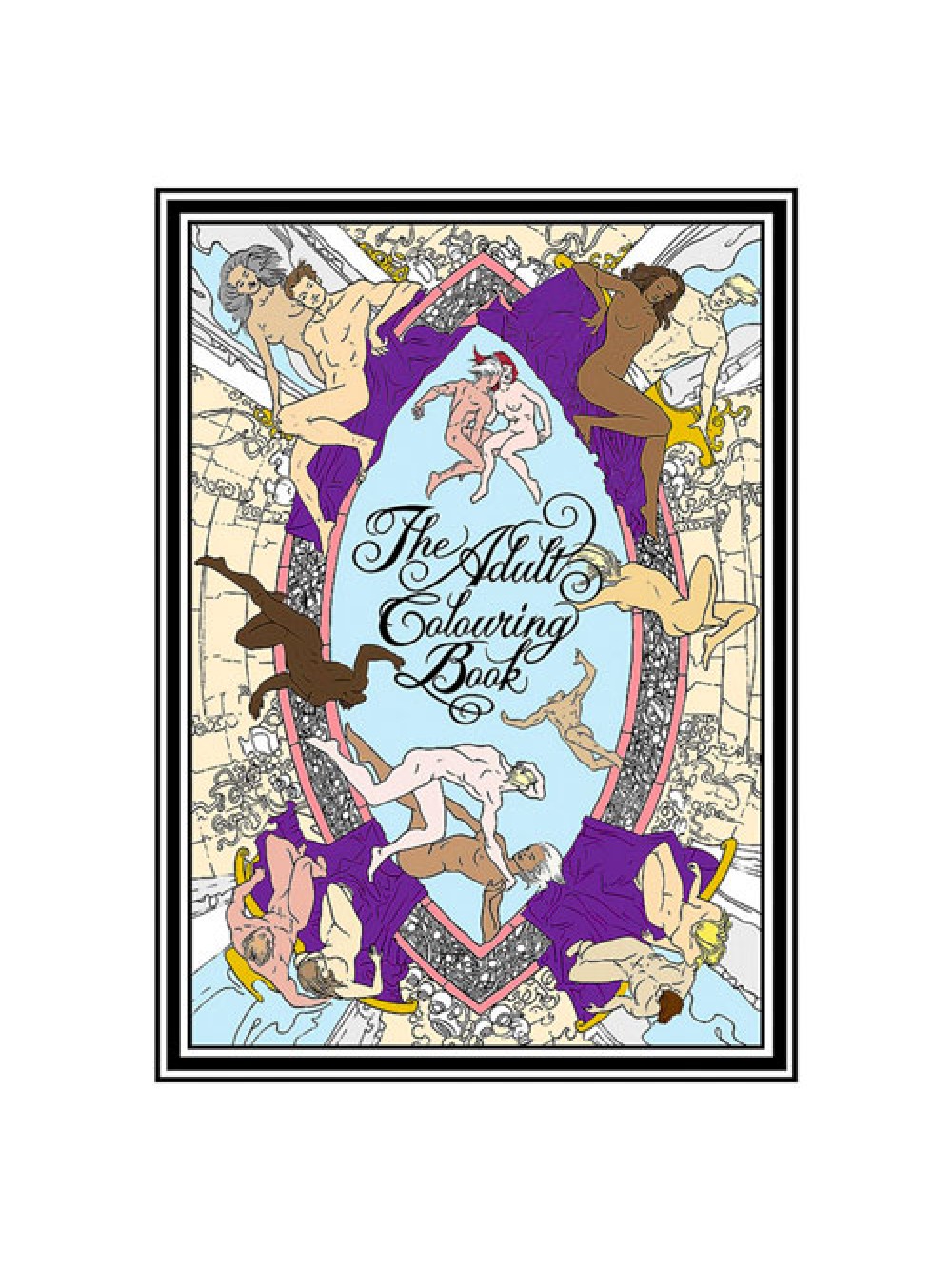 The Adult Colouring Book 9780962328466