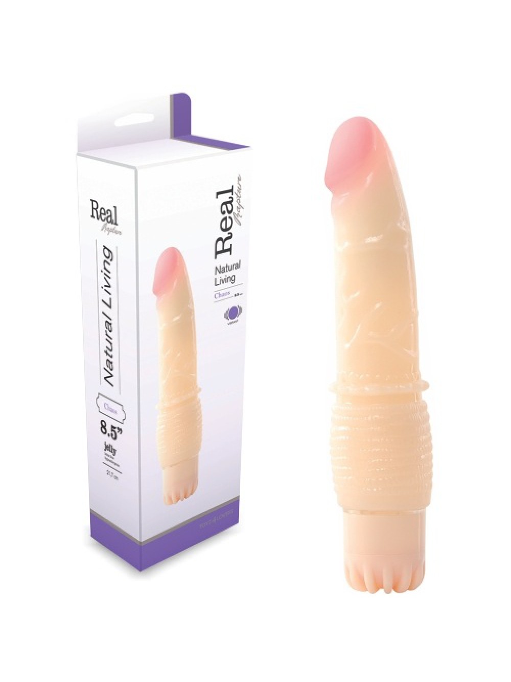 REAL RAPTURE CHAOS JELLY VIBRATOR 8.5''