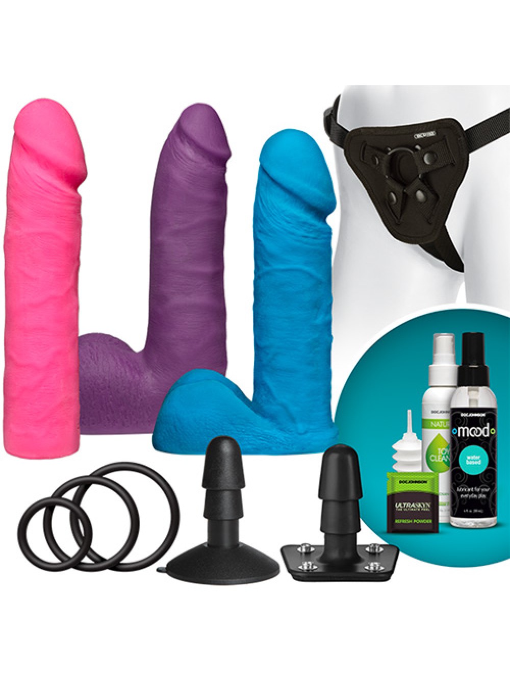 Vac-U-Lock Dual Density Silicone TruSkyn Colors Set 782421057473