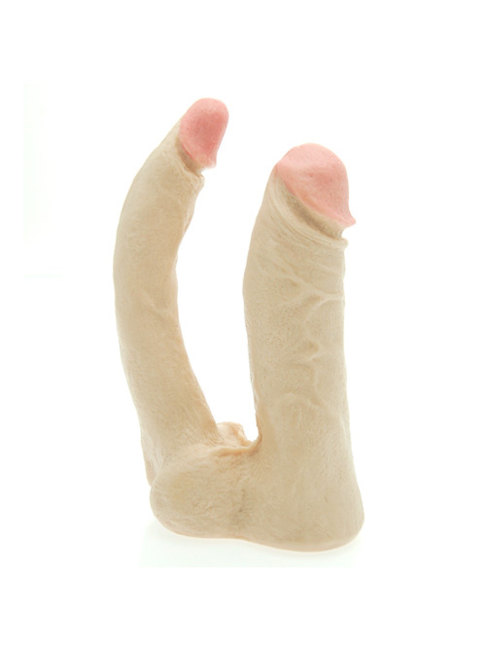 Vac-U-Lock Natural Double Penetrator Attachment 0782421153809