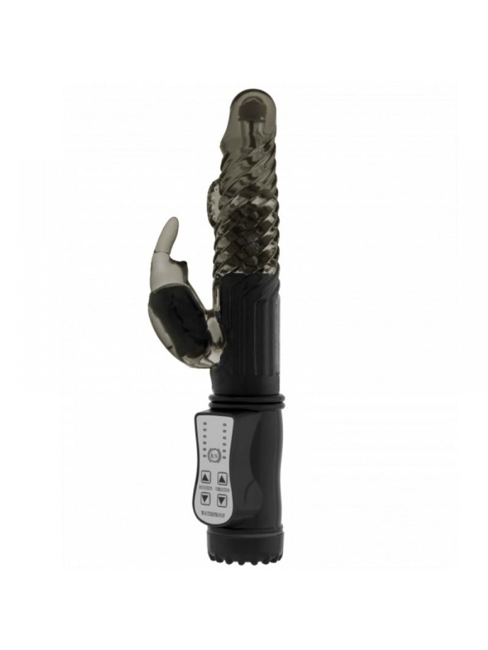 VIBRATING RABBIT BLACK 8714273607843