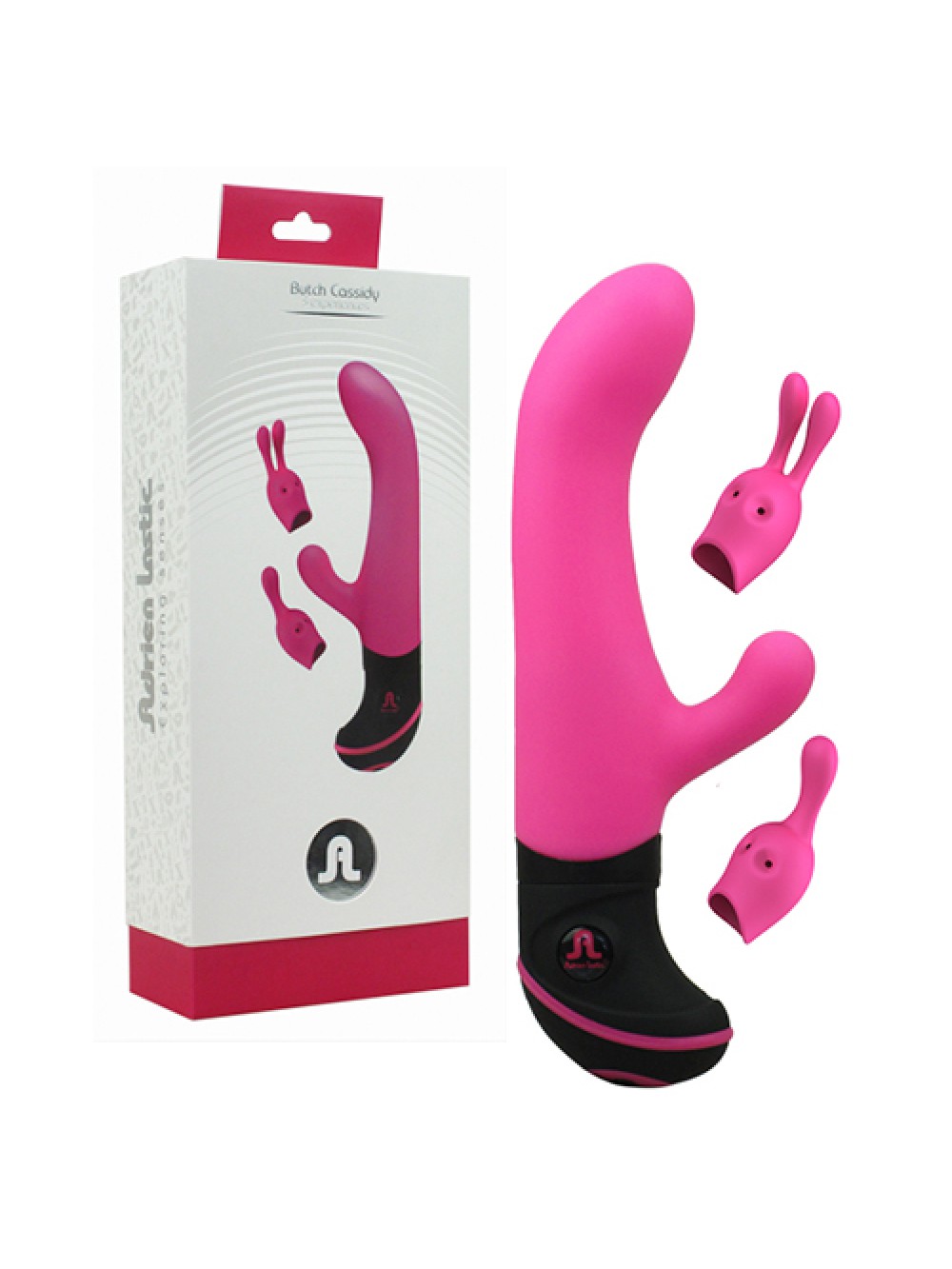 ADRIEN LASTIC BUTCH CASSIDY VIBRATOR PINK