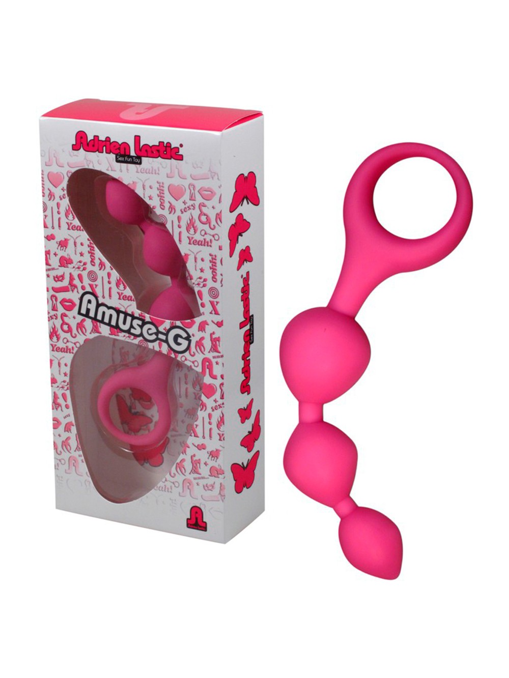 ADRIEN LASTIC TRIBALL ANAL PLUG PINK