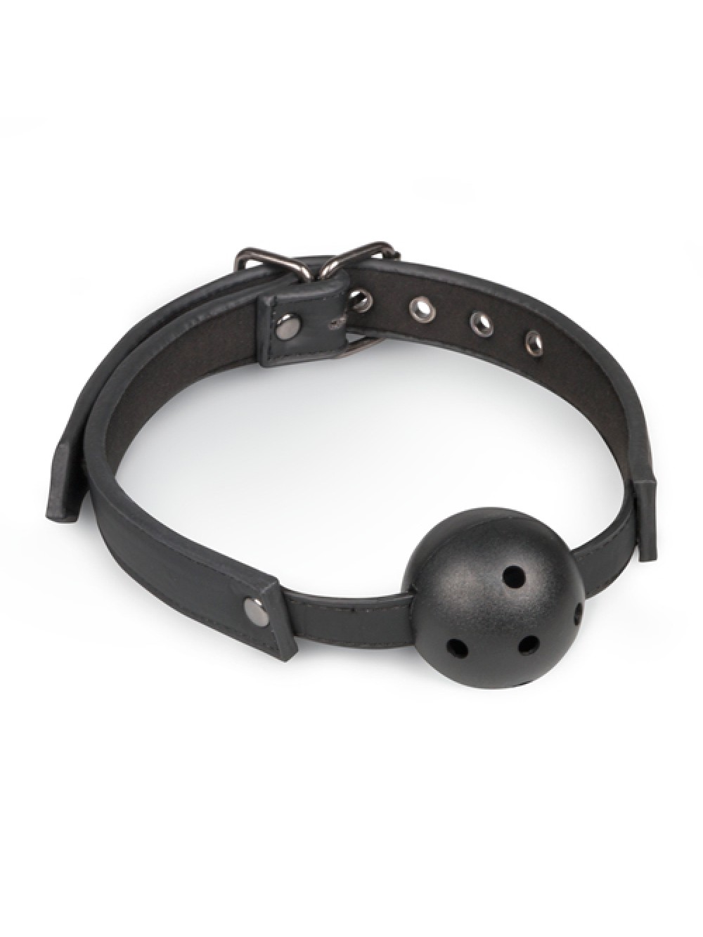 Ball Gag With PVC Ball - Black