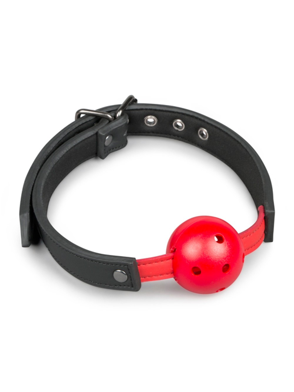 Ball Gag With PVC Ball - Red