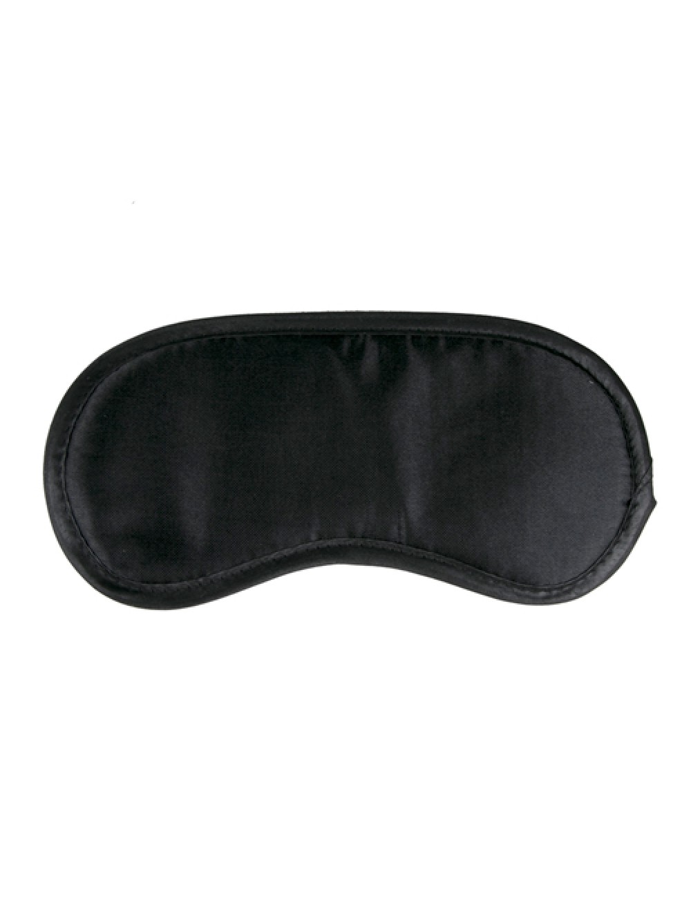 Black Satin Eye Mask