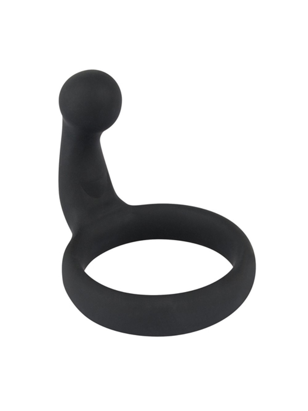Black Velvets Cock Ring With Stimulator