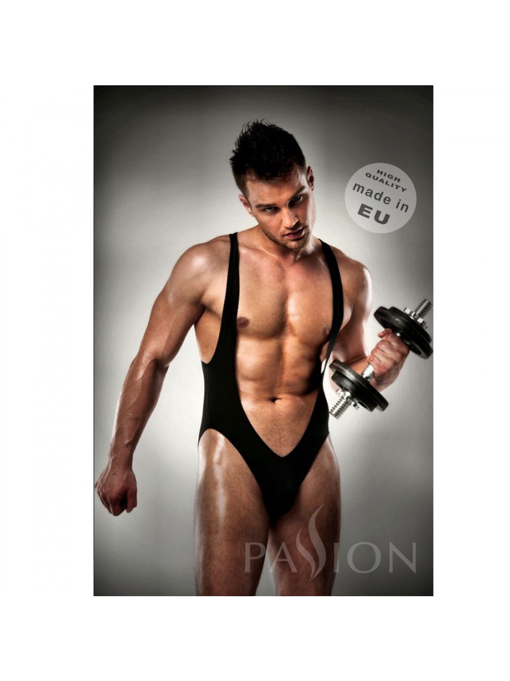BODYJOCKSTRAP BLACK MEN LINGERIE PASSION L/XL