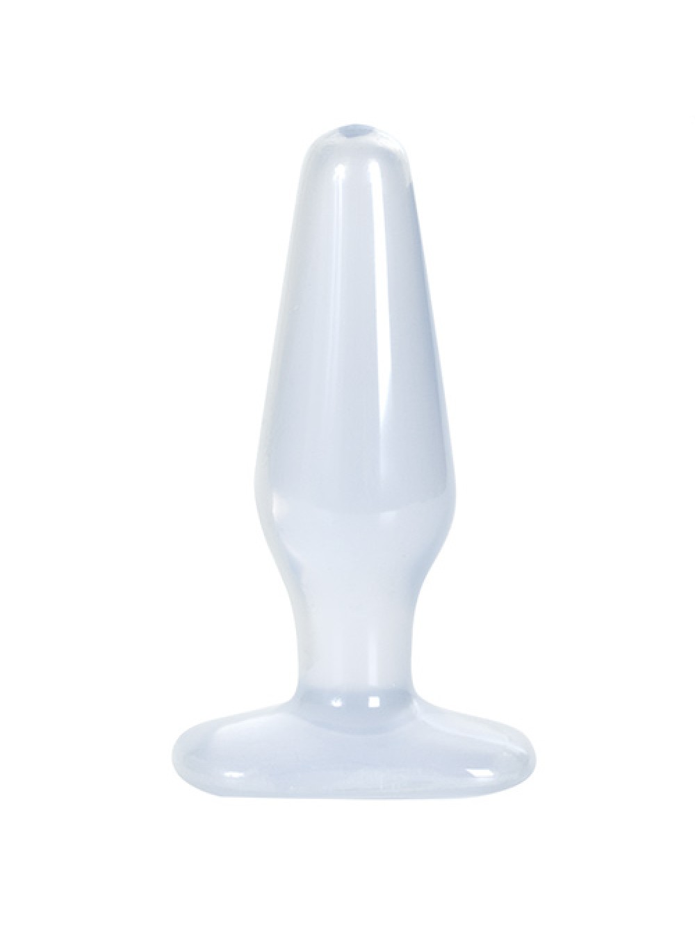 Butt Plug Clear Jelly Medium