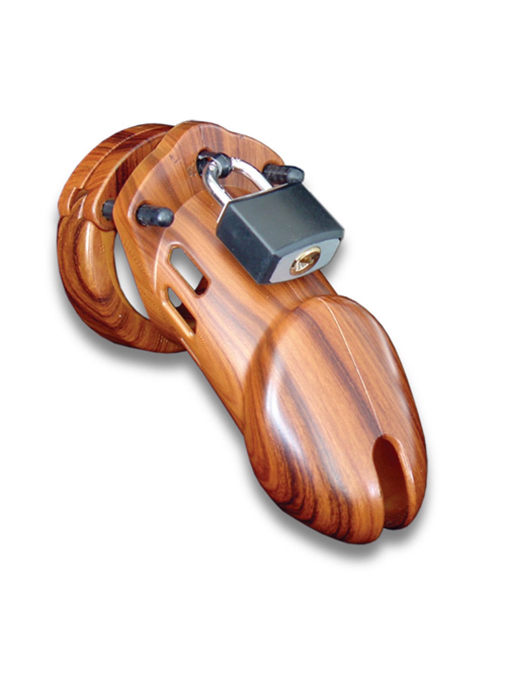 CB-6000 Chastity Cage - Wood - 35 mm