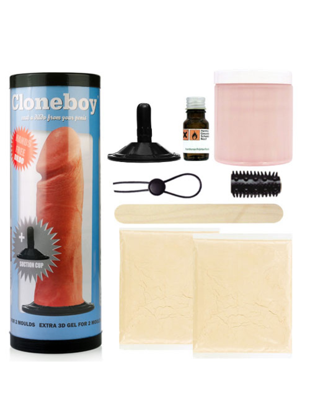 CloneBoy Cast Your Own Flesh Dildo With Suction Cup