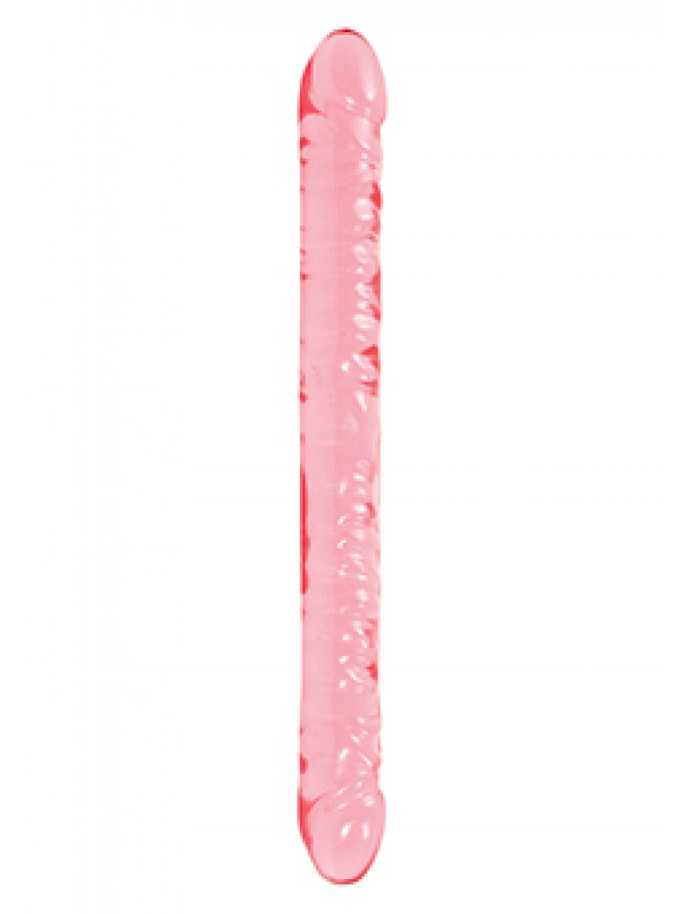 CRYSTAL JELLIE 18'' DBLE DONG PINK