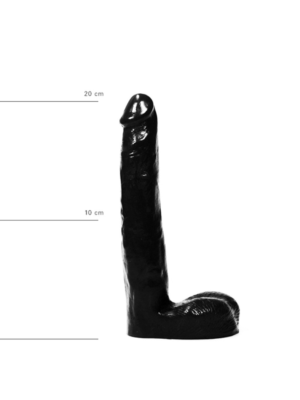 Dildo All Black 21 cm