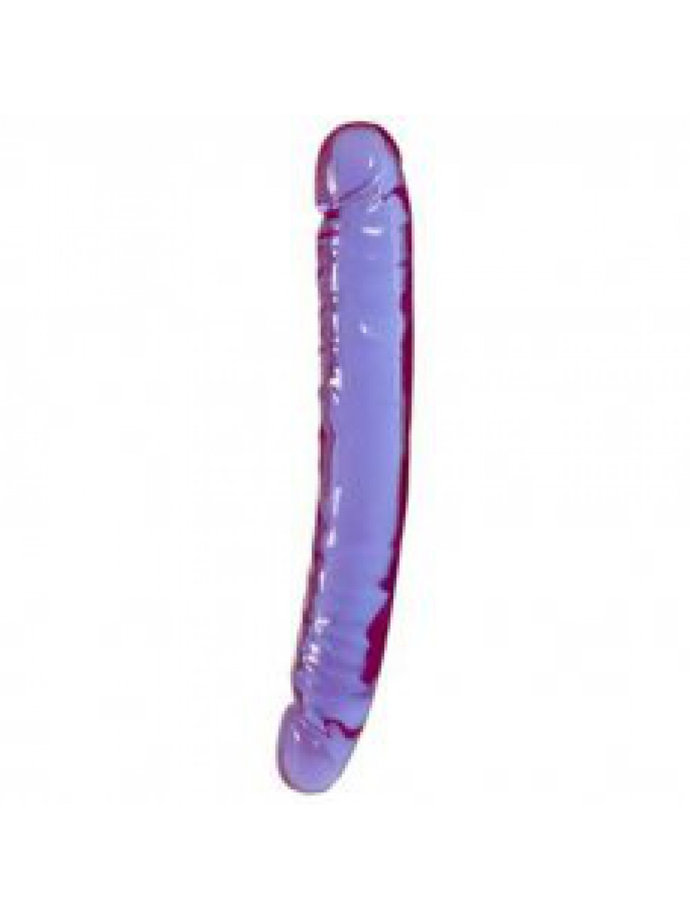DOUBLE DONG 12INCH PURPLE JELLY