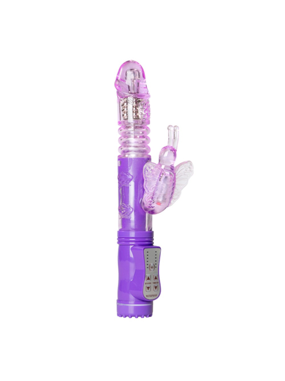 Easytoys Purple Butterfly Vibrator