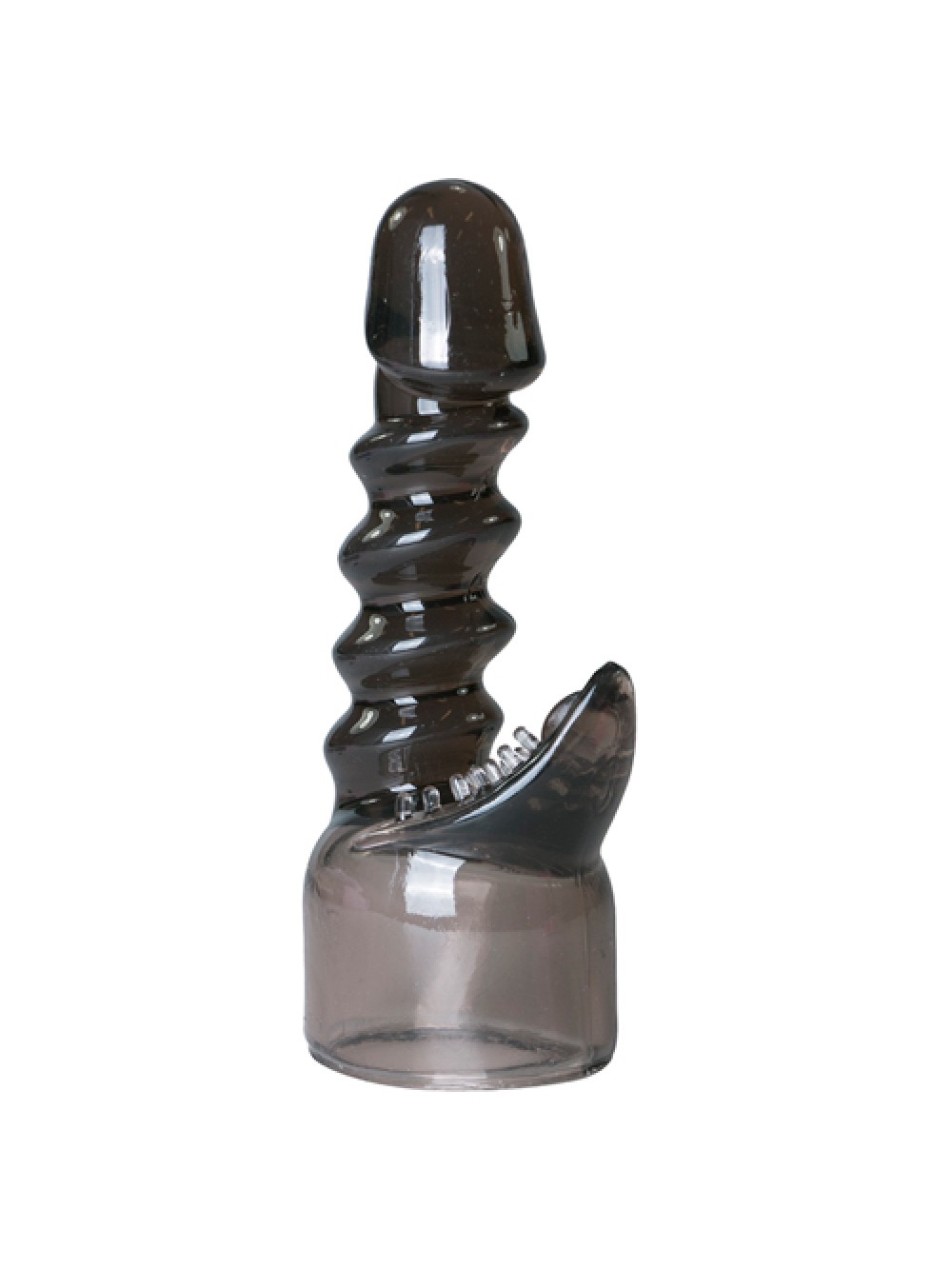 Easytoys Spiral Wand Attachment - Black