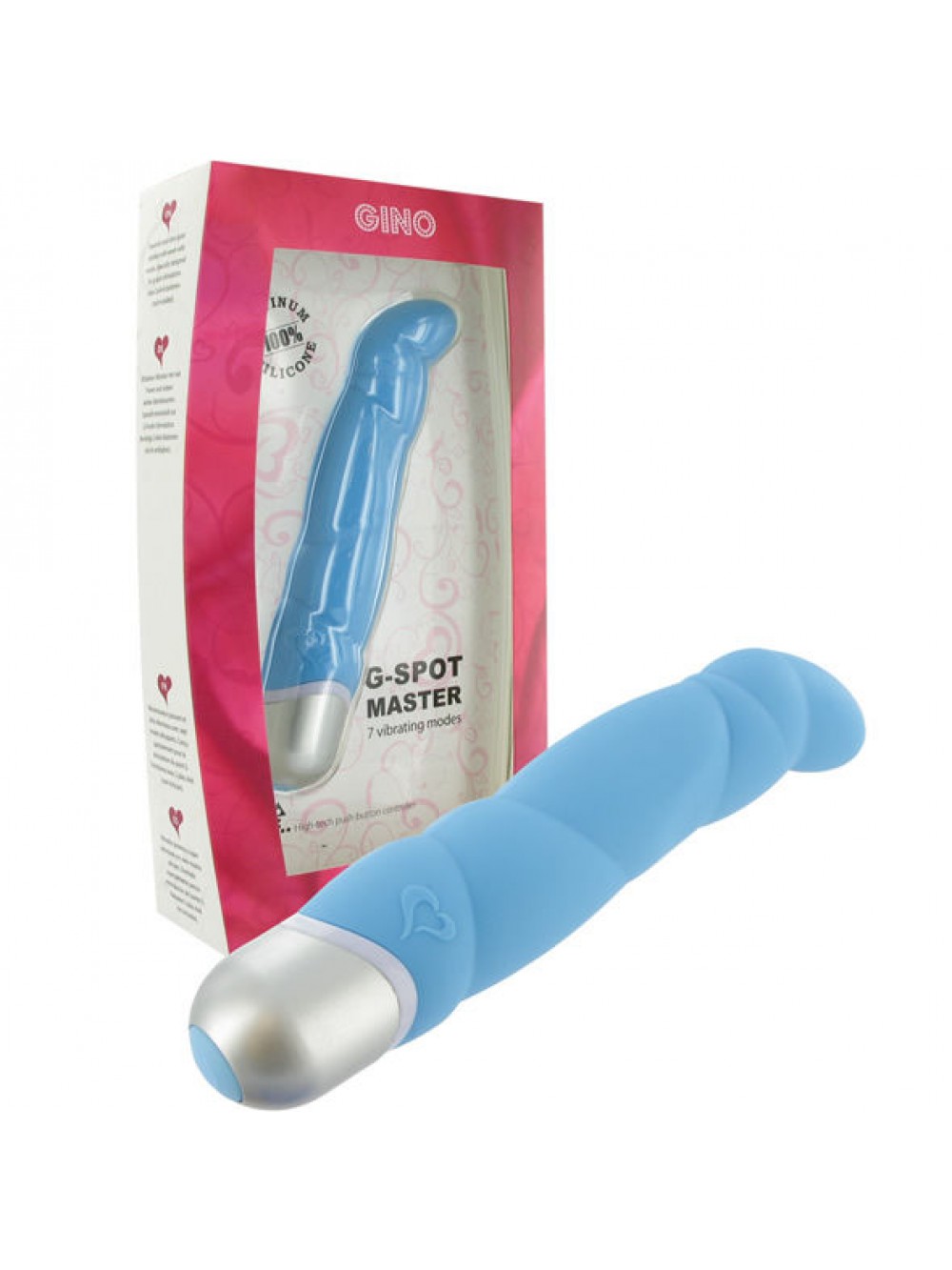 FEELZTOYS GINO VIBRATOR BLUE