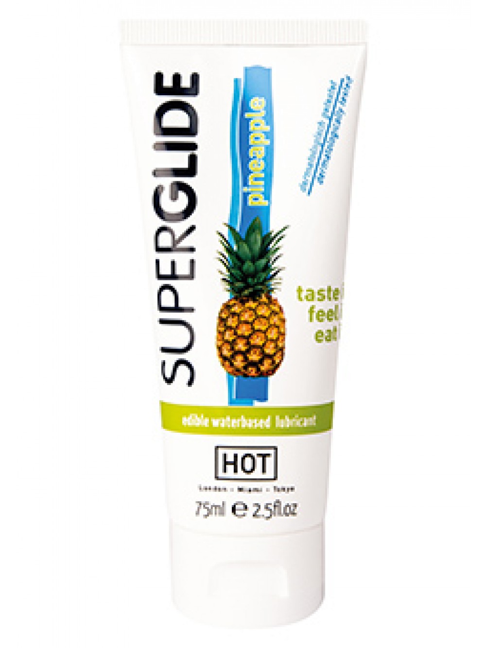 HOT SUPERGLIDE LUBR WB PINEAPP 75ML