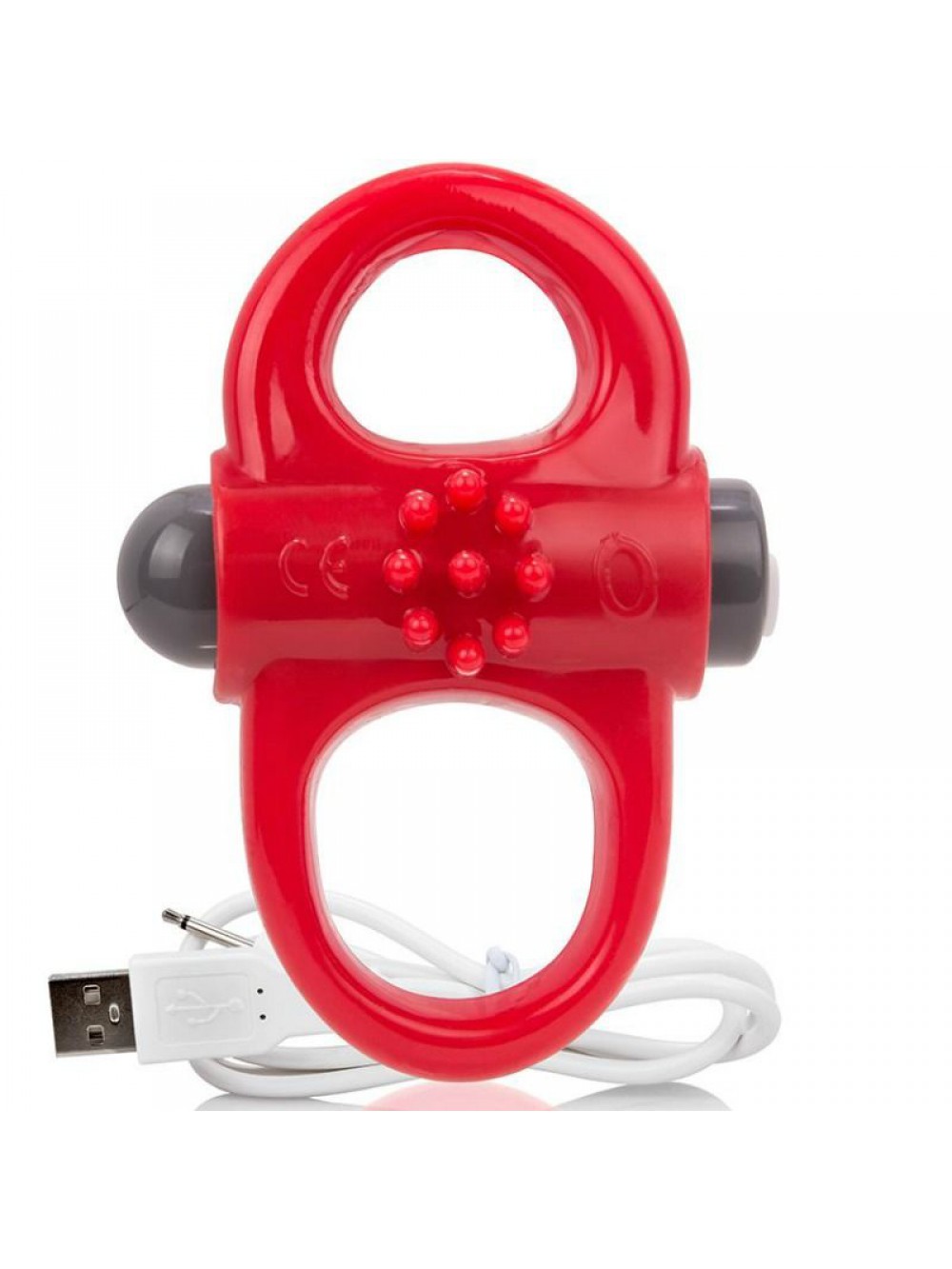 SCREAMING O RECHARGEABLE AND VIBRATING RING YOGA RED
