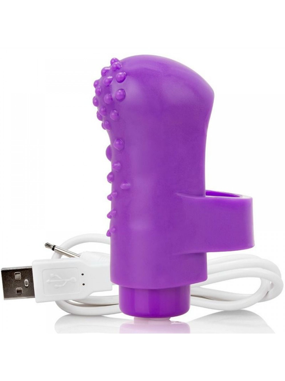 SCREAMING O RECHARGEABLE FINGER VIBE FING O PURPLE